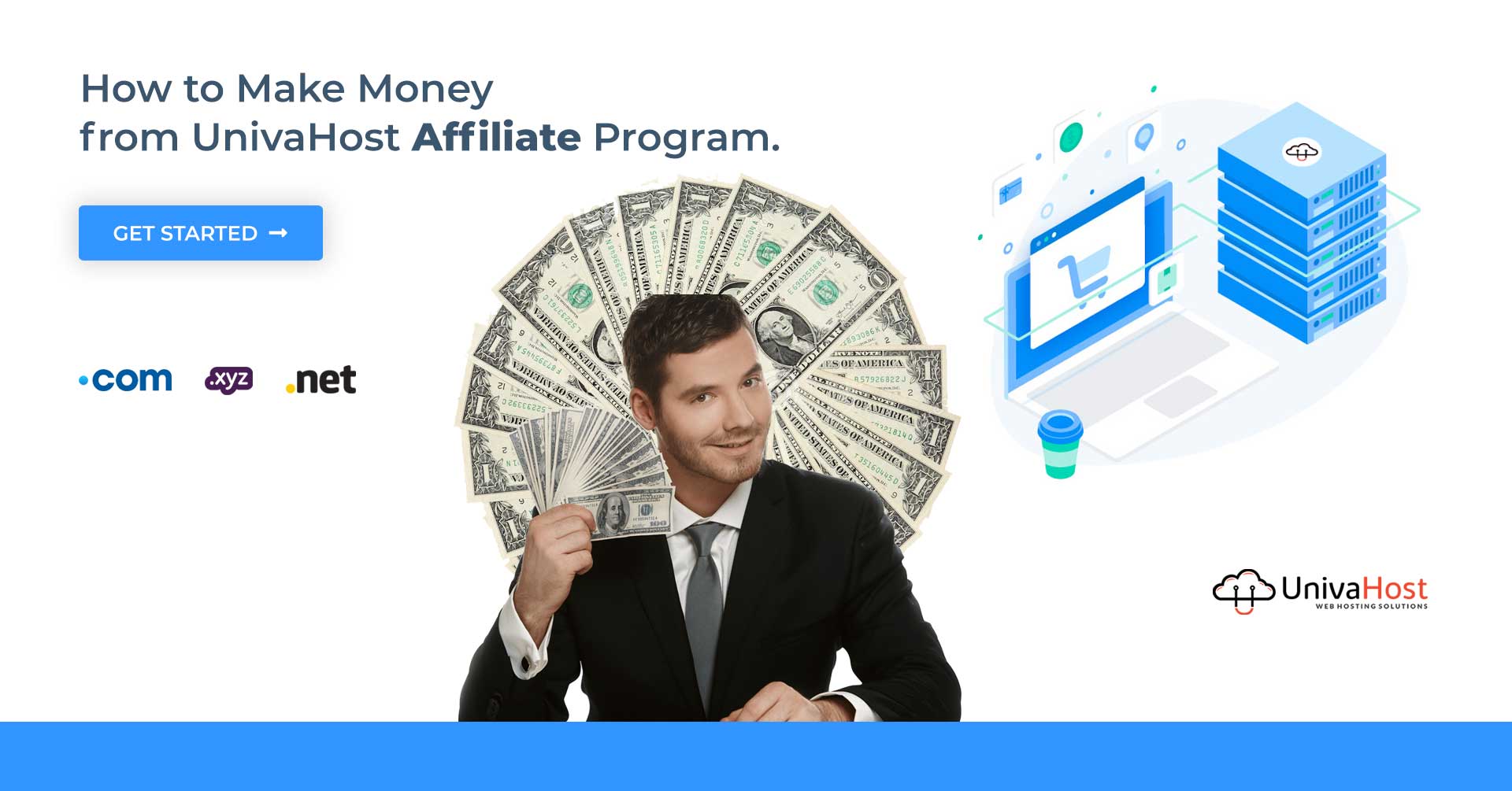 Earn Money With The Univahost Affiliate Program