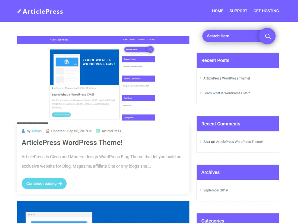 Articlepress Theme