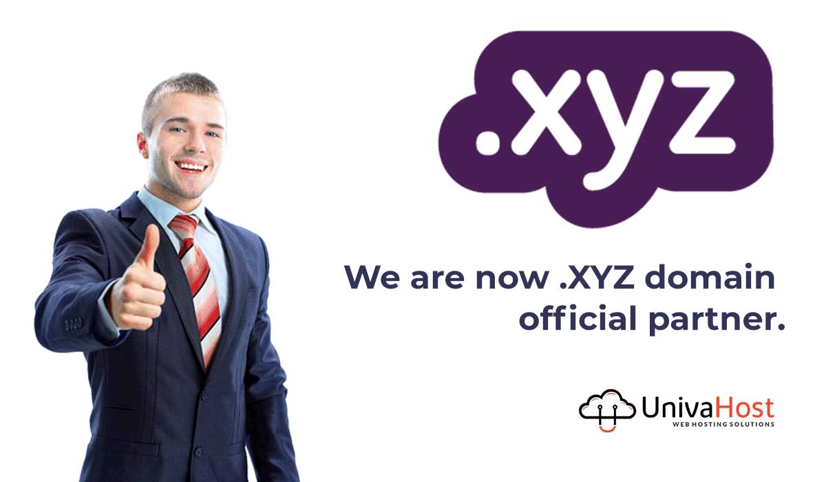 We Are Glad To Announce We Are Now .Xyz Domain Official Partner.