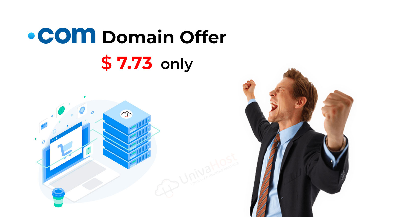 .Com Domain Offer $ 7.73 Only